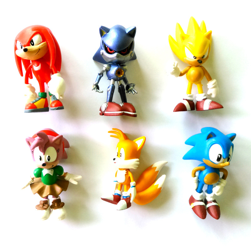 Фигурки героев мультфильма Sonic BooM 5 см.